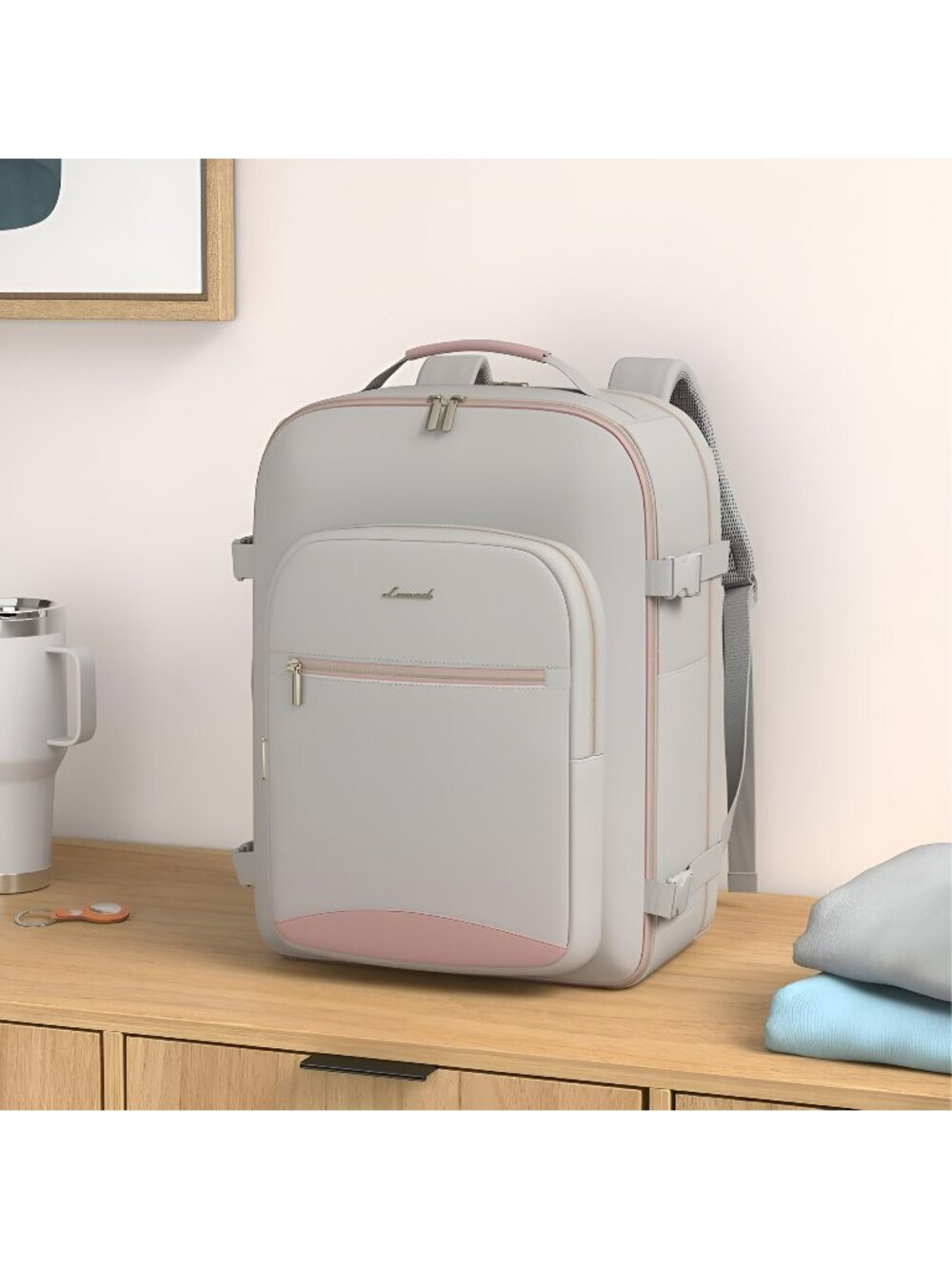 Travel Backpack for Women & Men 40L, Airline Approved Carry On Backpack